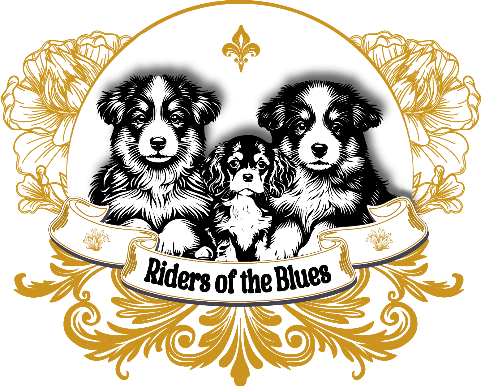 Riders of the Blues — logo